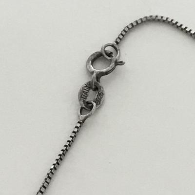 Beautiful 925 Italy marked fashion necklace