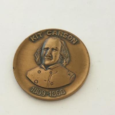 Vintage Kit Carson coin