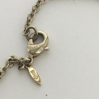 SHB marked gold tone collar necklace