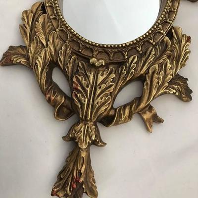 Pair of Compatible French Baroque Gilt Mirrors