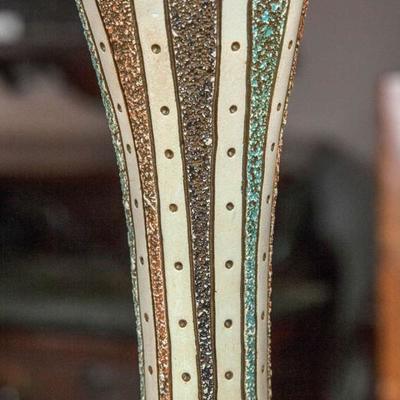 Pair of Signed Mid-Century Modern Lamps
