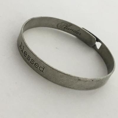 Plunder marked blessed fashion bracelet