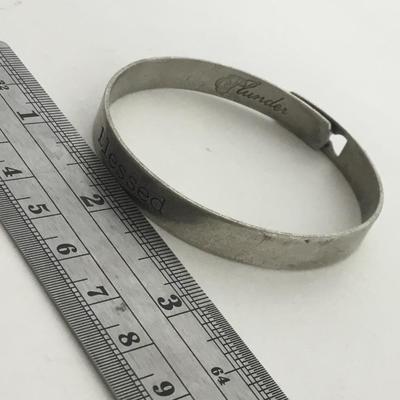 Plunder marked blessed fashion bracelet