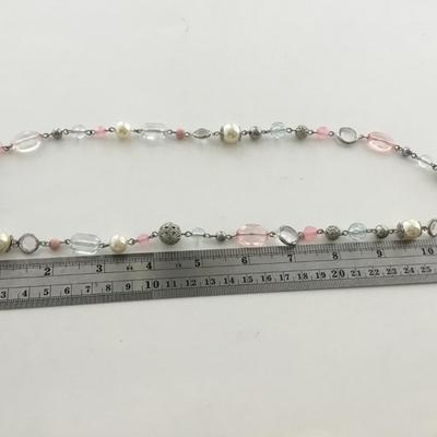 Beautiful colorful fashion beaded necklace