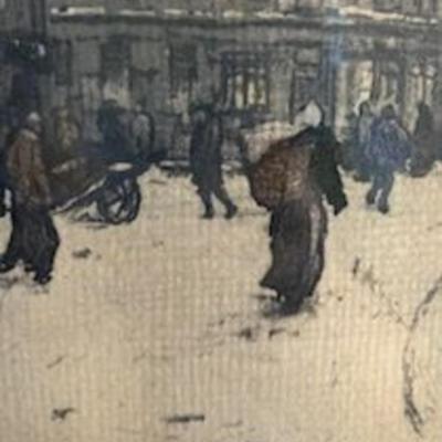 Etching By Tavik Frantisek Simon