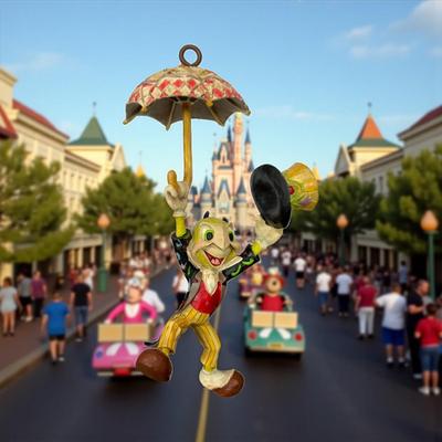 Walt Disney Jiminy Cricket Figuring Disney Traditions by Jim Shore Includes Stand