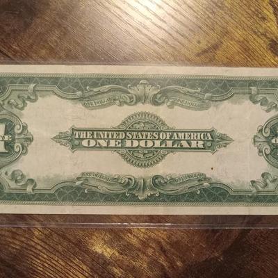 1923 $1. Certificate in sleeve