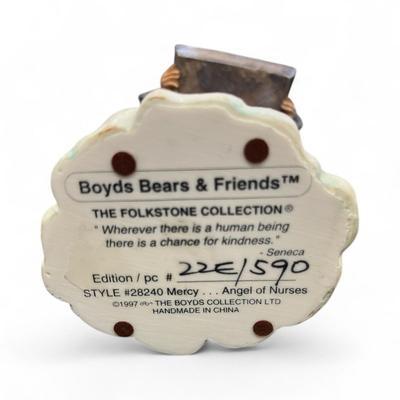 Boyds Bears & Friends Folkstone Collection "Mercy...Angel of Nurses" Figurine