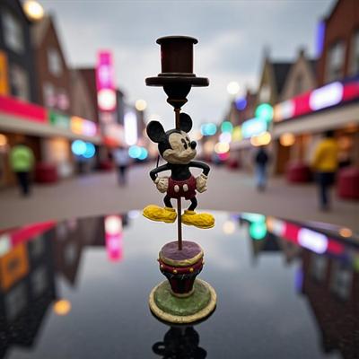 Walt Disney Mickey Mouse Candle Holder by Jim Shore