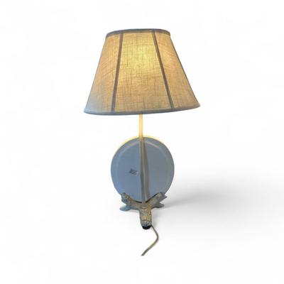 Table Lamp with Mirror and Lovebirds 24" Tall