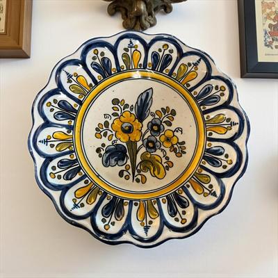 Talavera Decorative Hand Painted Plate