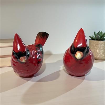 Holly Birds Cardinal Salt and Pepper Shaker Set By Certified International