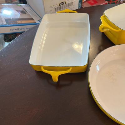 Dansk Kobenstyle Cookware in Yellow Enamel