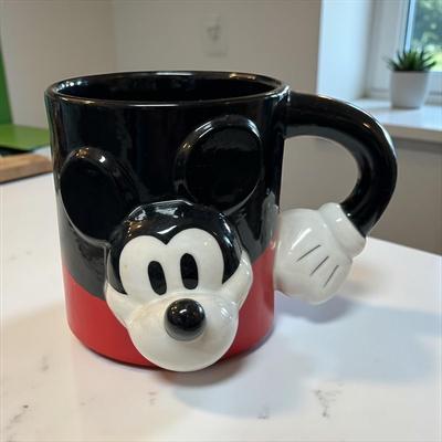 Walt Disney Mickey Mouse 3D ceramic coffee Mug