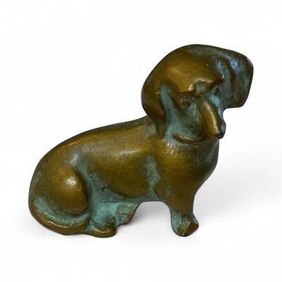 Set Of 4 Dachshund Figurines