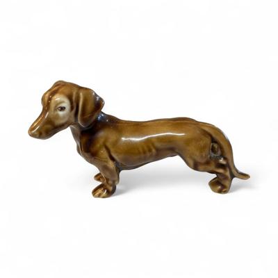 Set Of 4 Dachshund Figurines