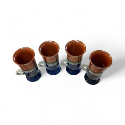 Vintage Otagiri Irish Coffee Mugs Set of Four. Stoneware mugs