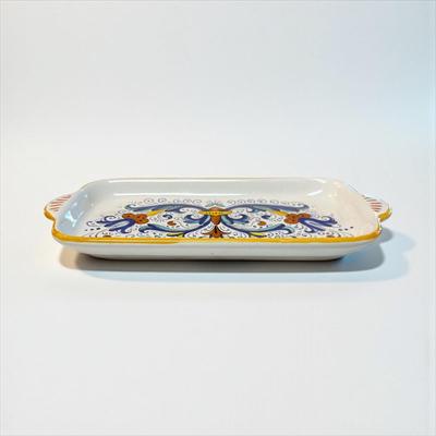 Nova Deruta Ceramica Hand Painted Serving Tray