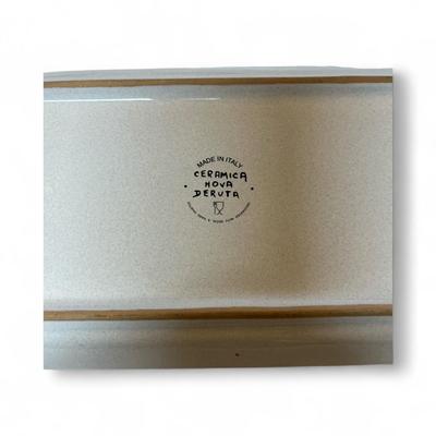 Nova Deruta Ceramica Hand Painted Serving Tray
