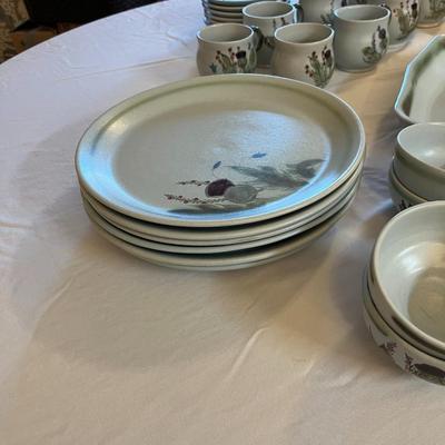 Buchan Portobello Thistle Stoneware Set 30 Pieces