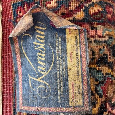Karastan Multi Color Panel Kirman Rug