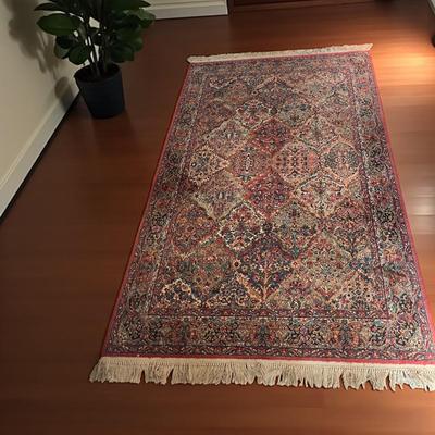 Karastan Multi Color Panel Kirman Rug