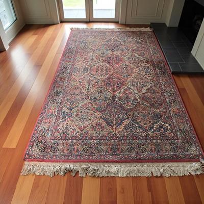 Karastan Multi Color Panel Kirman Rug