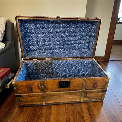 Small Trunk With Padding Interior
