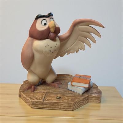 Walt Disney Winnie The Pooh and Friends Owl Figurine "You've done A Very Grand Thing"