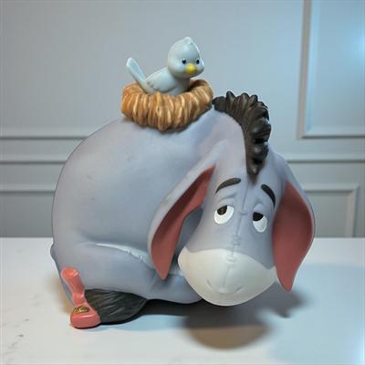 Walt Disney Eeyore and small blue bird Pooh and Friends Figurine