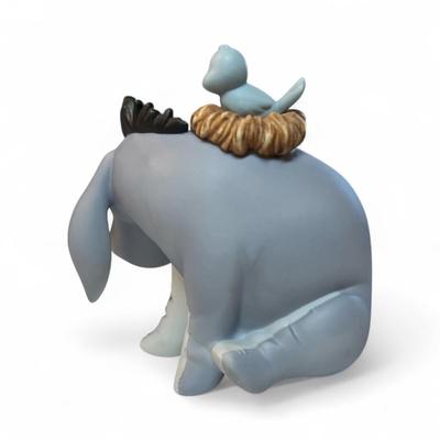 Walt Disney Eeyore and small blue bird Pooh and Friends Figurine