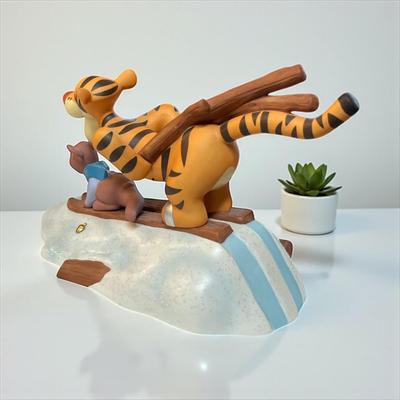 Walt Disney Disney Pooh & Friends Look Out Snow! Here We Go! With Tigger and Roo Figurine