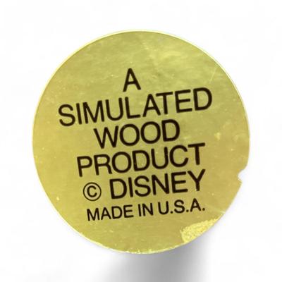 Walt Disney Mickey Mouse Simulated Wood Figurine
