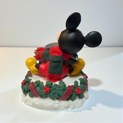 Walt Disney 1996 Cast Member Holiday Celebration Mikey Mouse Figurine