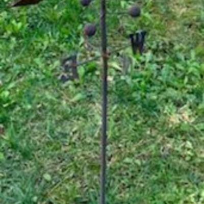 Vintage Pig Weathervane Yard Art