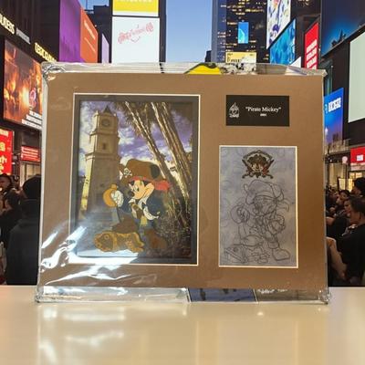 Pirate Mickey official Laser Cel