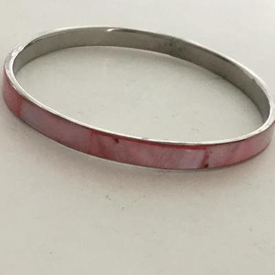 Light pink bangle beautiful bracelet