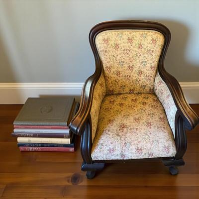 Antique Voltaire Armchair