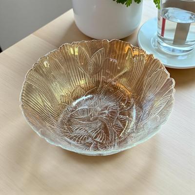 Arcoroc Canterbury Crocus Clear Glass serving Bowl