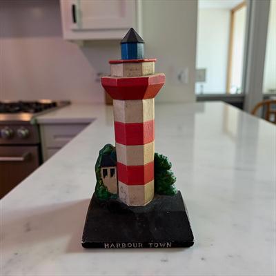 Cast Iron Harbour Town Lighthouse Door Stop