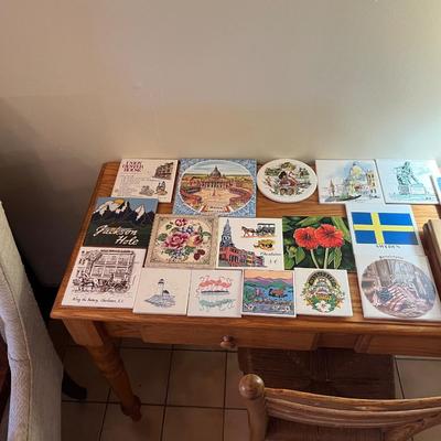 Lot of Ceramic Tile Trivets