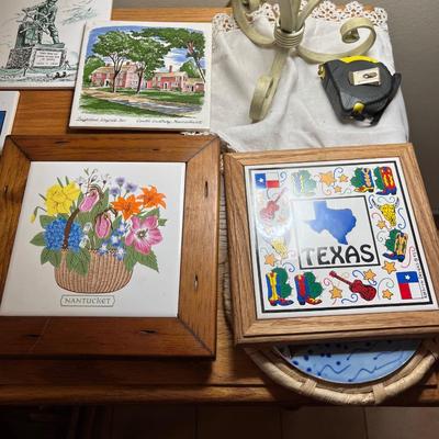 Lot of Ceramic Tile Trivets