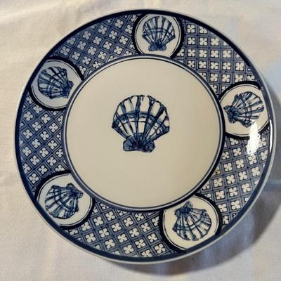 Sea Shell Design Decorative Plate