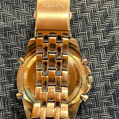 Elgin Men's Watch with Stainless Steel Band and a multi function analog digital display Need New Battery