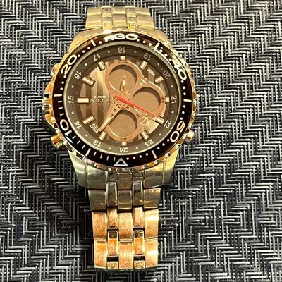 Elgin Men's Watch with Stainless Steel Band and a multi function analog digital display Need New Battery