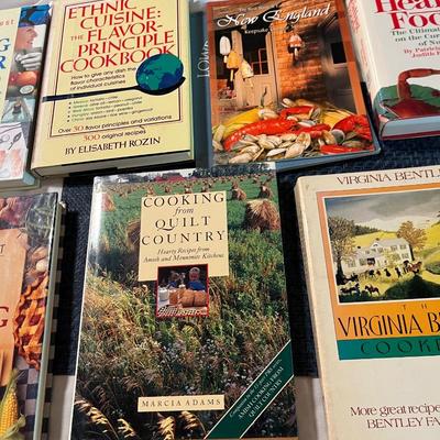 Large Box of Vintage Cookbooks