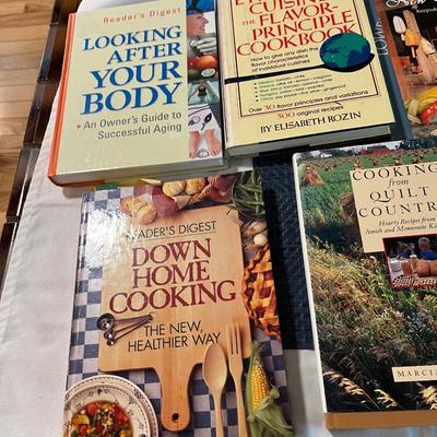 Large Box of Vintage Cookbooks