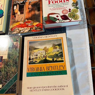Large Box of Vintage Cookbooks