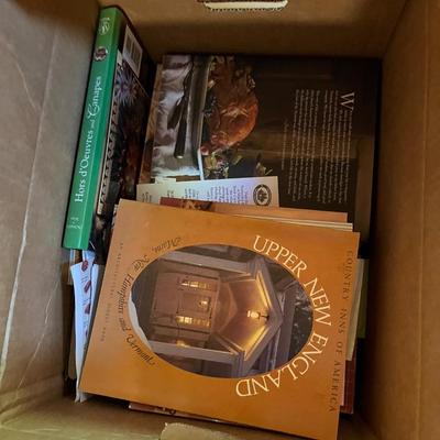 Large Box of Vintage Cookbooks