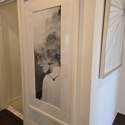 Custom framed artwork